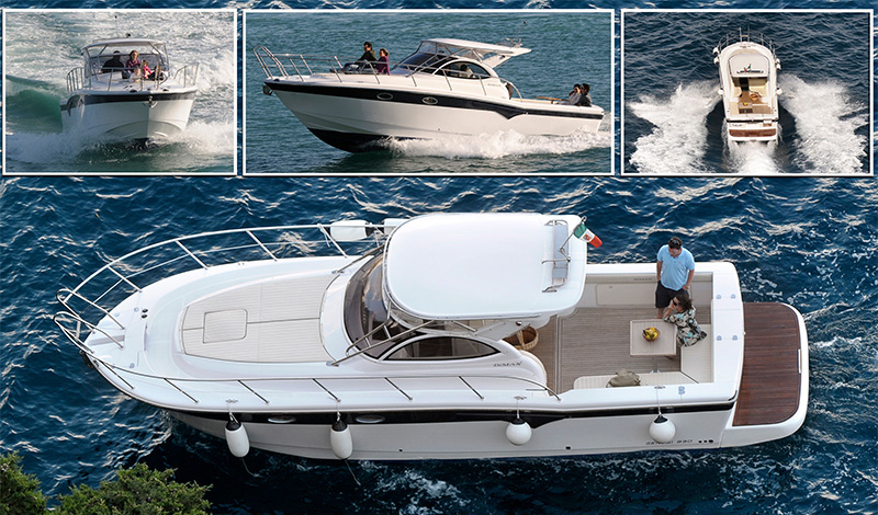 CAPRI “scenic cruise”<br />by private boat with a maximum of 12 guests